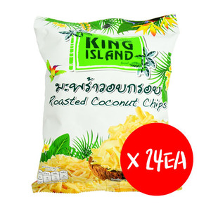 킹아일랜드 코코넛칩스 40gX24ea (1박스)